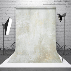 Lofaris White Stucco Wall Texture Backdrop for Photo Studio