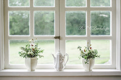 Lofaris Window Spring Valentines Day Flower Backdrop For Photography