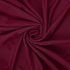 Lofaris Wine Red Open Back Stretch Spandex Banquet Chair Cover