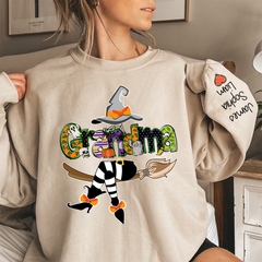 Lofaris Grandma Witch Grandkids Sweatshirt