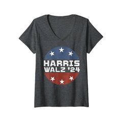 Lofaris Womens Harris Walz 2024 Campaign For President Tee