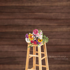 Lofaris Wood Brown Texture Rustic Wall Photoshoot Backdrop