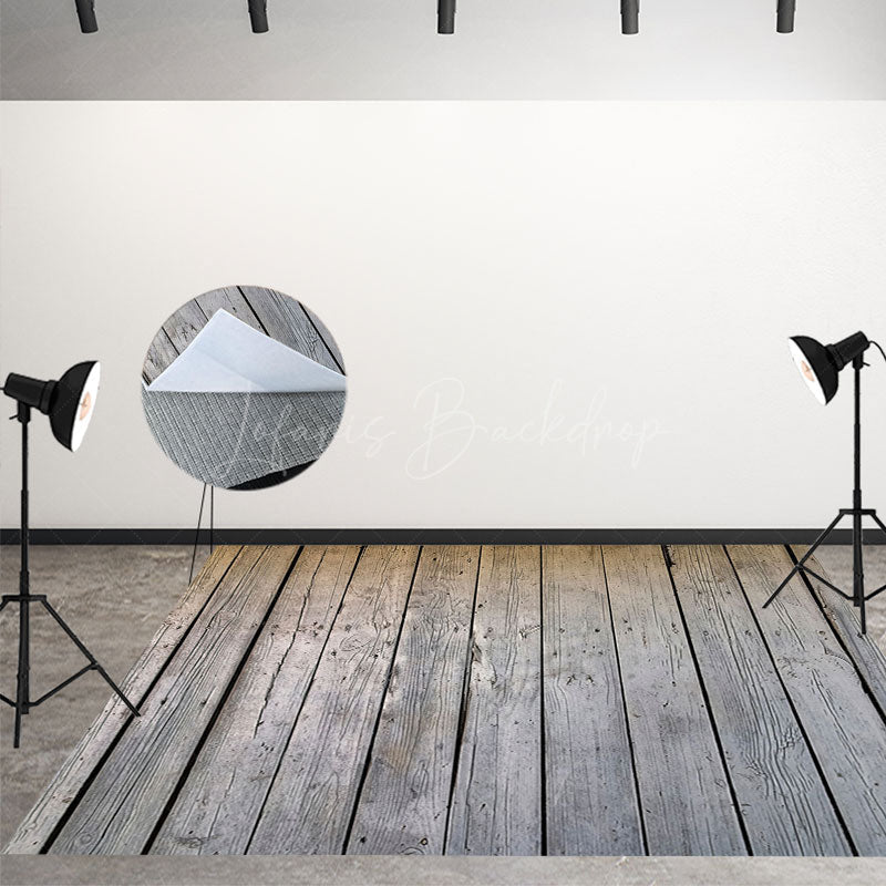 Lofaris Wooden Shabby Board Nail Photoshoot Floor Backdrop