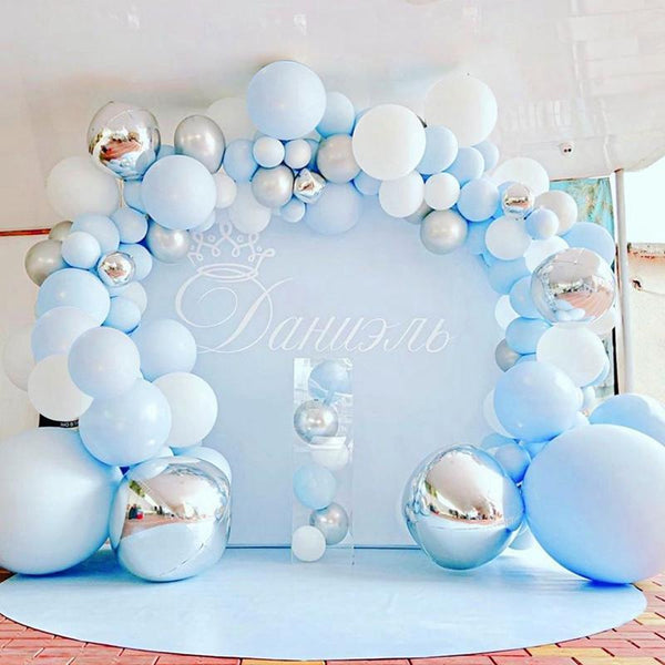 White Silver Birthday Decorations  Silver White Party Decorations