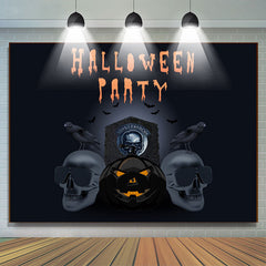 Lofaris Black Mask Sons Of Anarchy Halloween Party Backdrop