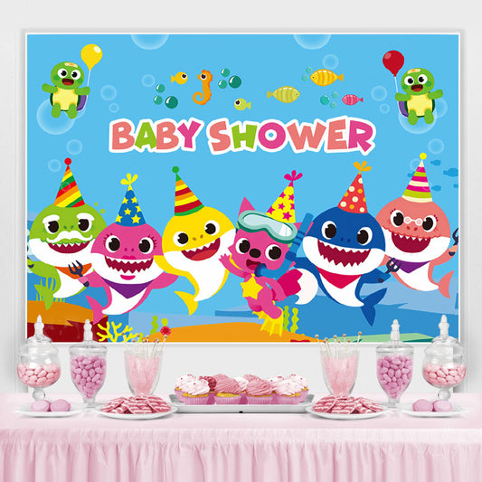 baby kids baby shark table decorations｜TikTok Search