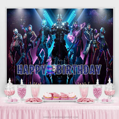 Lofaris Battle Royale Supplies Boy Birthday Party Backdrop For Photo