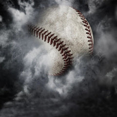 Lofaris Black White Abstract Texture Baseball Photo Backdrop For Portrait