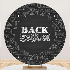 Lofaris Blackboard Circle Back To School Backdrop For Party