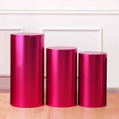 Lofaris Bling Solid Color Stretchy Spandex Cylinder Covers