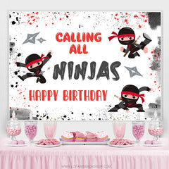 Lofaris Call All Ninhas Lovely Cartoon Birthday Backdrop