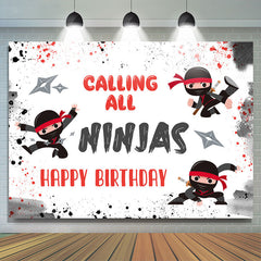 Lofaris Call All Ninhas Lovely Cartoon Birthday Backdrop