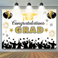 Lofaris Celebration For Graduation Balloon Spark Backdrop