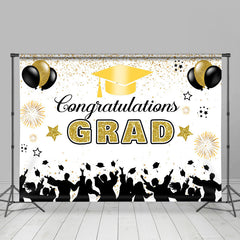 Lofaris Celebration For Graduation Balloon Spark Backdrop