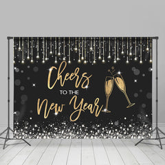 Lofaris Cheers To The New Year Celebration Holiday Backdrop