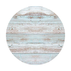 Lofaris Circle Simple Wooden Happy Birthday Backdrop For Boy