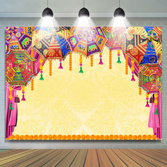 Lofaris Classical Colorful Dancing Happy Holiday Backdrop