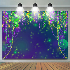 Lofaris Colorful Celebration Ribbons Dance Party Backdrop