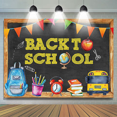 Lofaris Colorful Flags And Backyard Pattern Back To School
