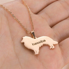 Lofaris Custom Little Cute Animal 18k Gold Plated Name Necklace