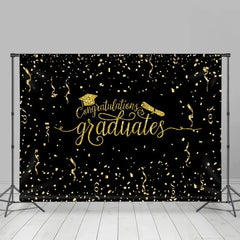 Lofaris Fallen Ribbon Congratutaions Graduates Backdrop