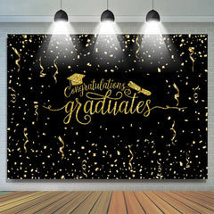 Lofaris Fallen Ribbon Congratutaions Graduates Backdrop