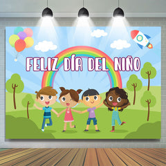 Lofaris Feliz Dia Del Nino Happy Childrens Day Backdrop