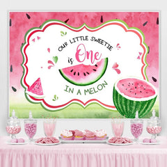 Lofaris First Birthday Photoshoot backdrops Summer Sweet Pink