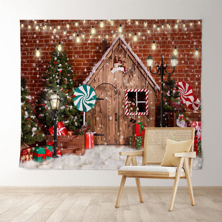 Cheap Christmas Photo Backdrop 