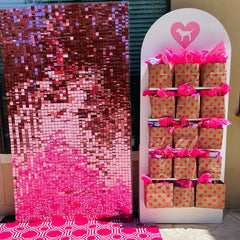 Lofaris Shimmer Wall Panels Photo Booth For Graduation Brithday Wedding