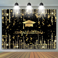 Lofaris Glitter Ribbion Star Congratulations Class 2022 Backdrop