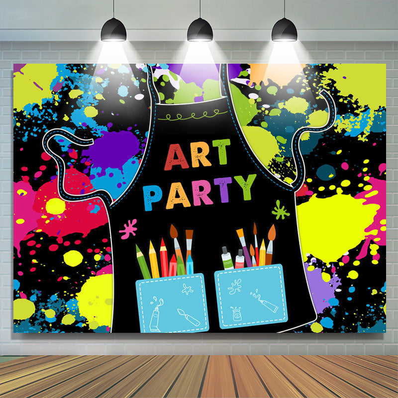 Lofaris Graffiti Art Party Happy Birthday Backdrop For Boy