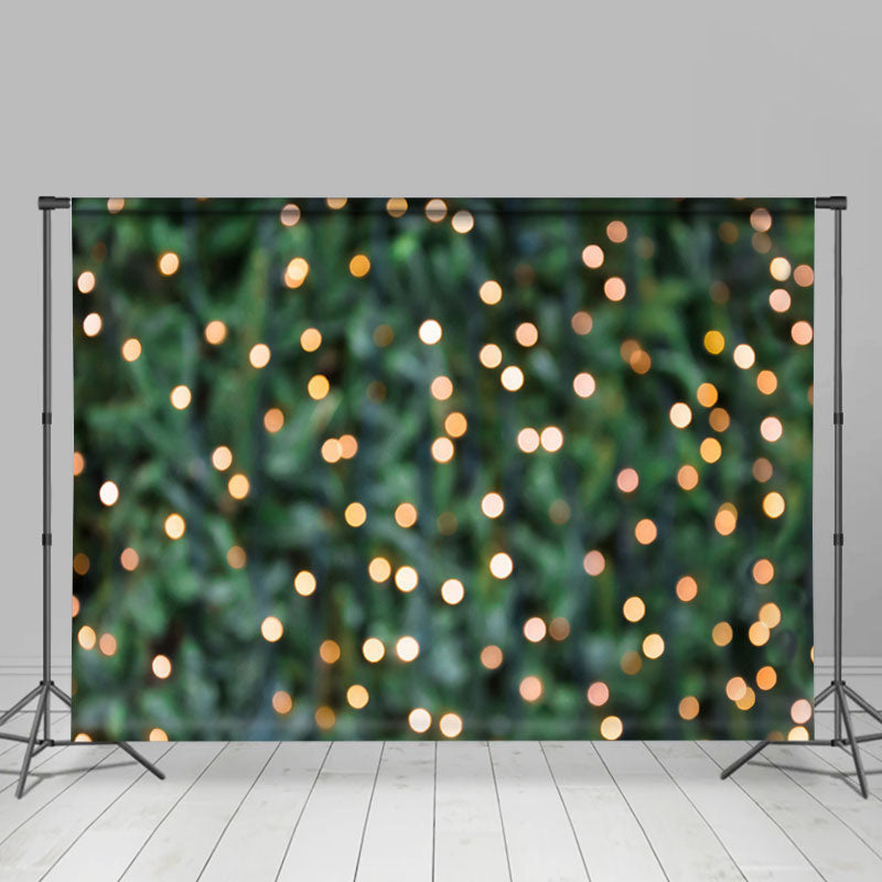 Lofaris Green And Glitter Lights Bokeh Photo Backdrops