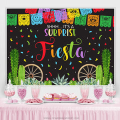 Lofaris It Is A Surprise Fiesta Celebration Party Backdrop