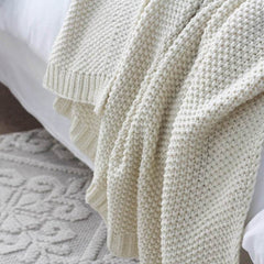 Lofaris Knit Throw Blanket Soft Versatile for Chair Bed