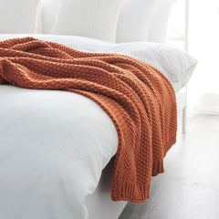 Lofaris Knit Throw Blanket Soft Versatile for Chair Bed