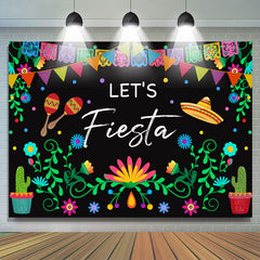 Lofaris Lets Fiesta Plant Succulents Happy Holiday Backdrop