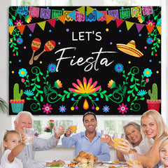 Lofaris Lets Fiesta Plant Succulents Happy Holiday Backdrop