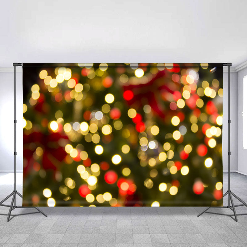 Lofaris Light Spot Glitter Bokeh Backdrop For Merry Chrismas