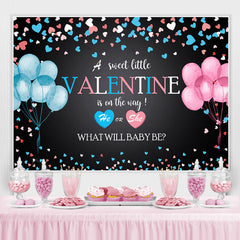 Lofaris Little Valentine Is On The Way Baby Shower Backdrop