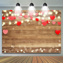 Lofaris Love And Light Wood Birthday Party Backdrop For Girl