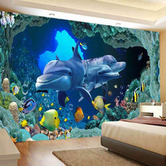 Lofaris Marine Organism Landscape 3D Printed Animal Wall Tapestry