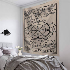 Lofaris Mysterious Bohemian Divination Family Wall Tapestry