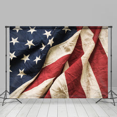 Lofaris Nature Simple The US Flag Happy Independence Day Backdrop