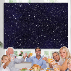 Lofaris Night Sky Star Universe Space Theme Birthday Backdrop