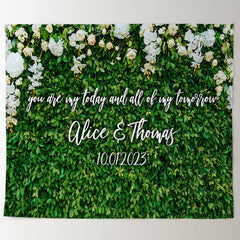 Lofaris Personalized Better Together Backdrop for Wedding Reception