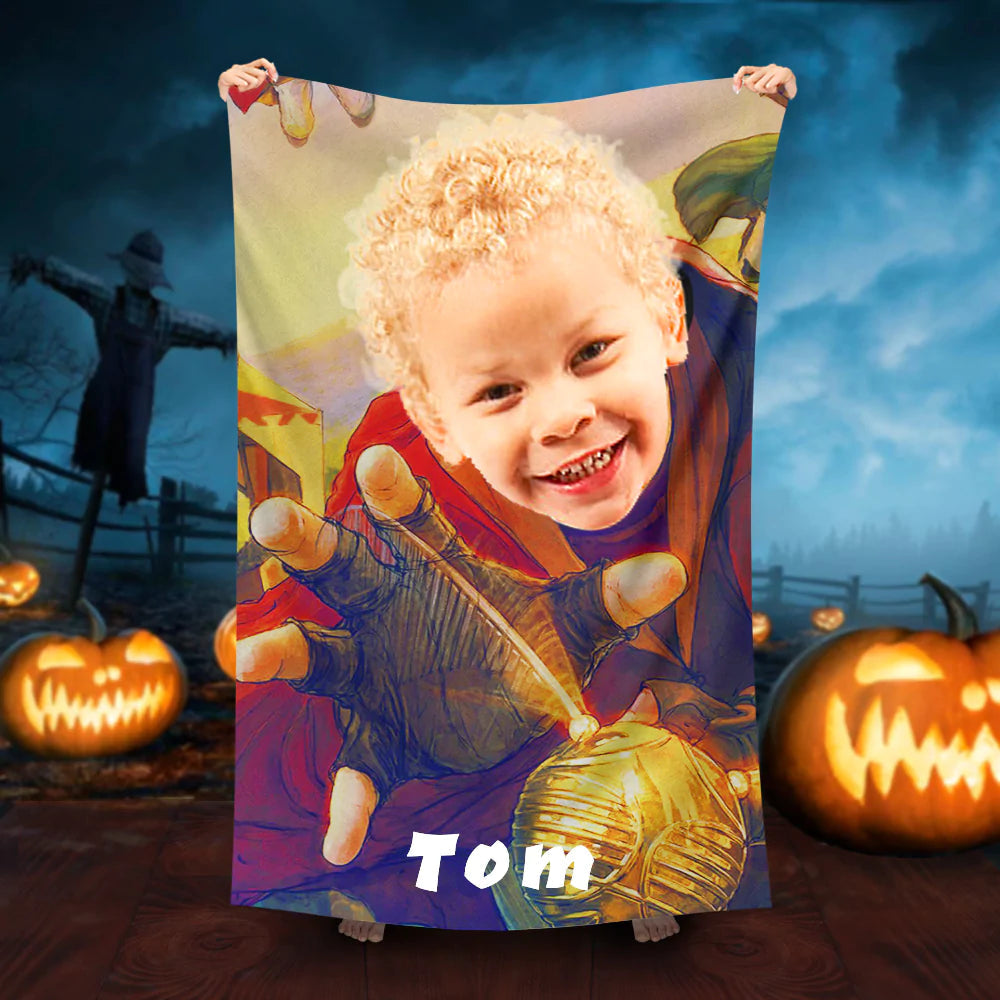 Lofaris Personalized Flying Quidditch Beach Towel With Photo