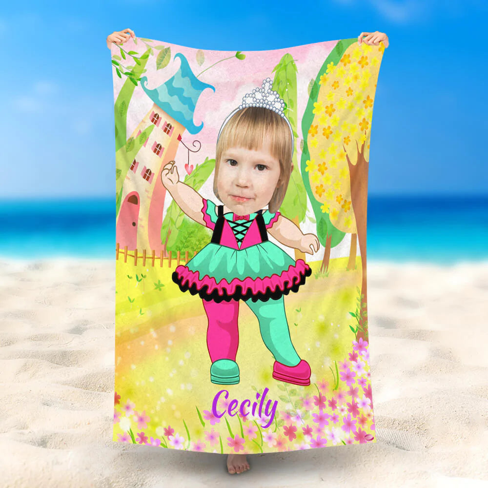 Lofaris Personalized Lol Surprise Doll Bonecas Beach Towel