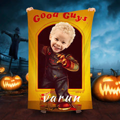 Lofaris Personalized Name Chucky Doll Window Ybeach Towel