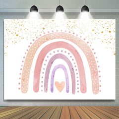 Lofaris Pink And Glitter Themed St. Patrick’S Day Backdrop